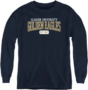 Clarion University Official Est. Date Youth Long Sleeve T Shirt