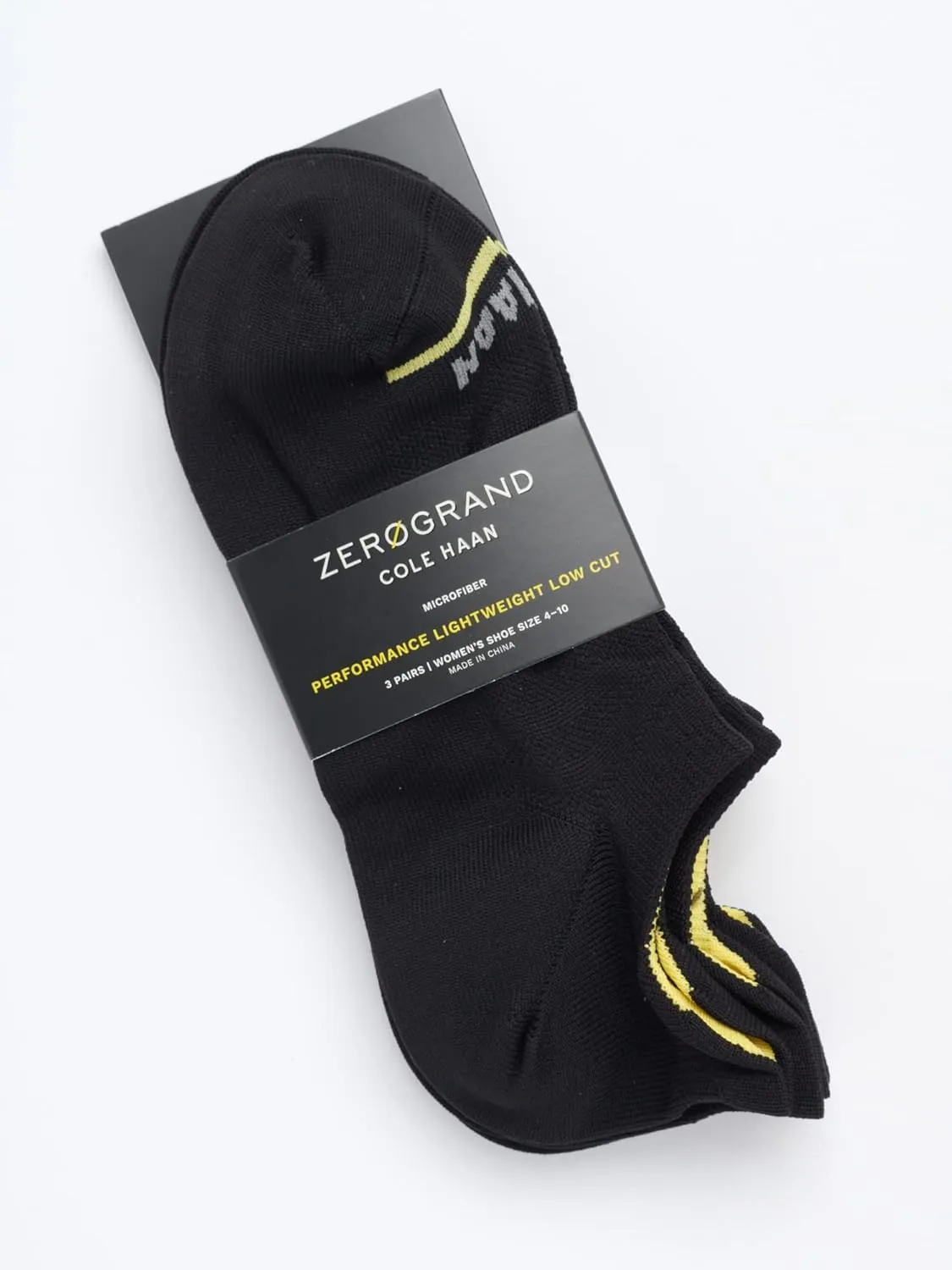 Cole Haan Women's Performance Cushion No Show Athletic Socks (6 Pairs)