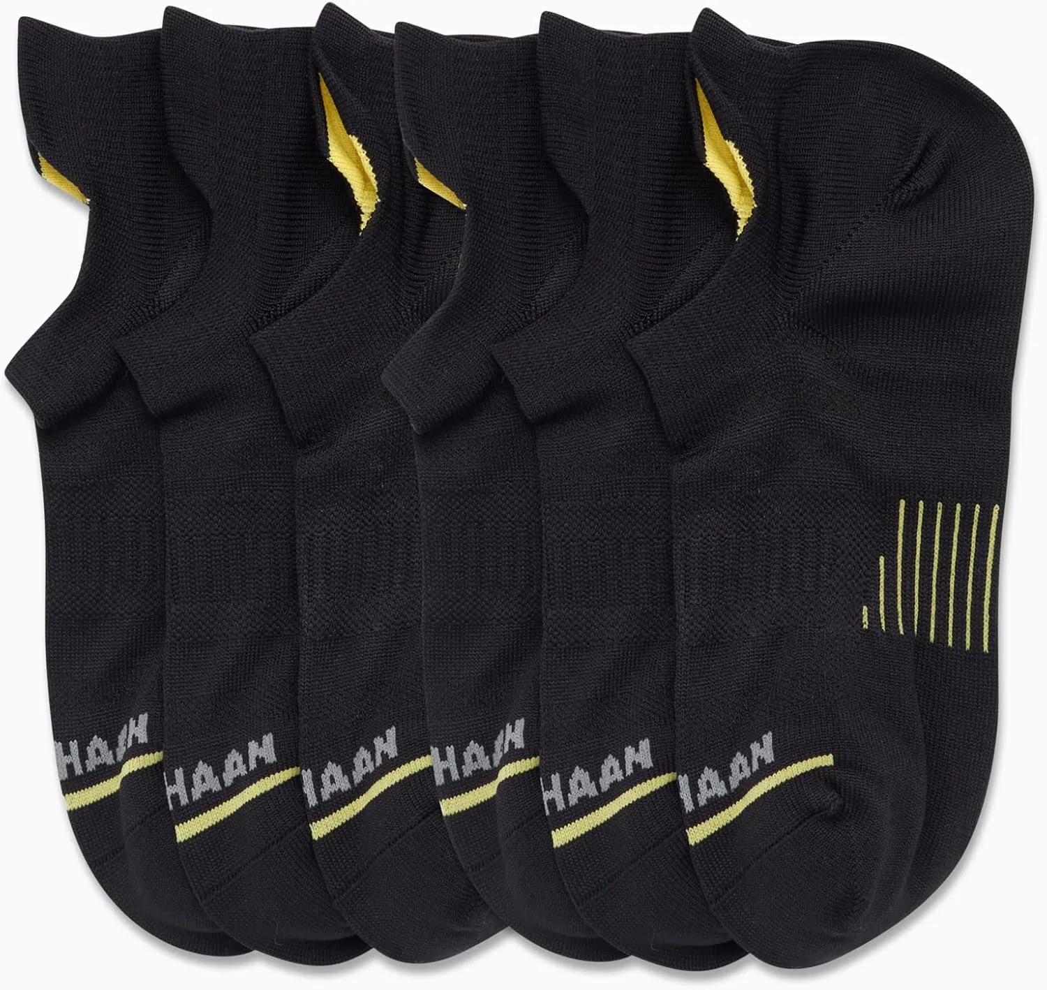 Cole Haan Women's Performance Cushion No Show Athletic Socks (6 Pairs)