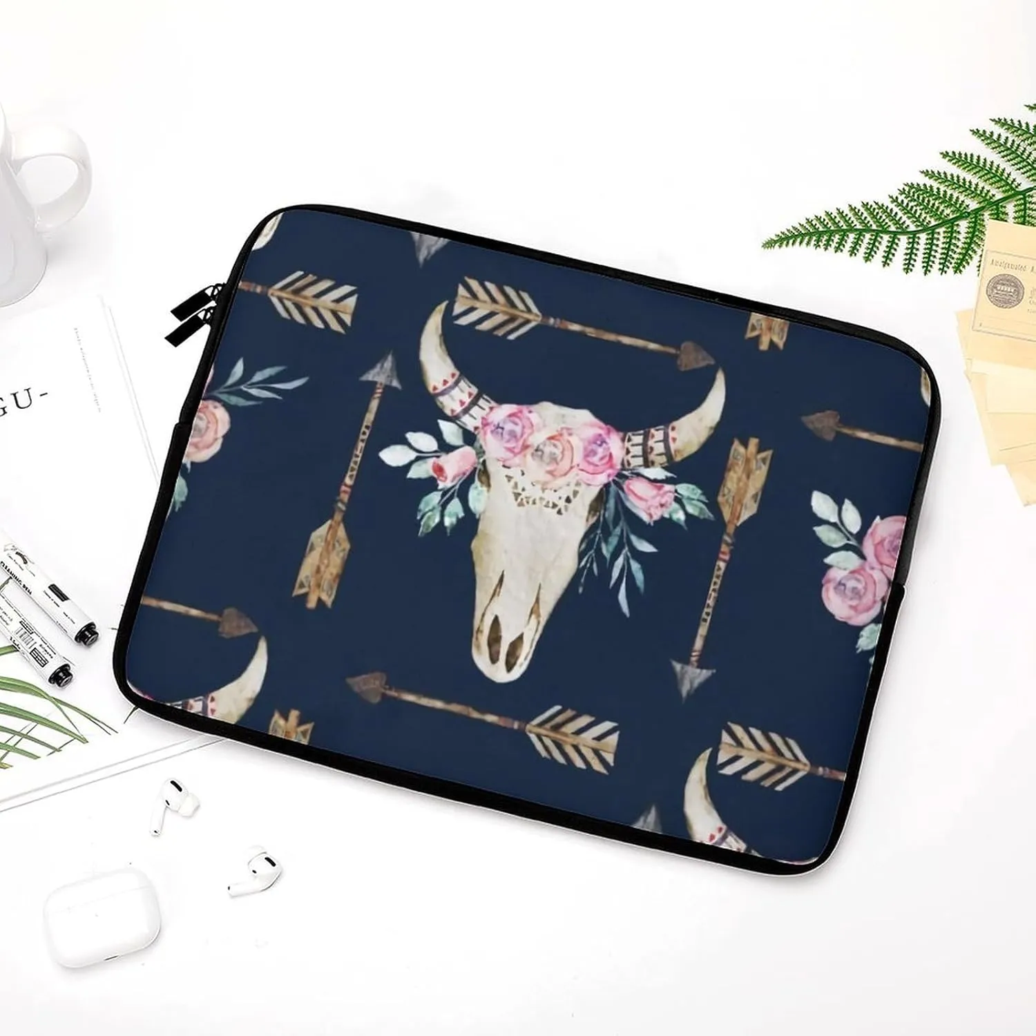 Colorful Print All Print Hands Free Withdrawal Laptop Bag Unisex