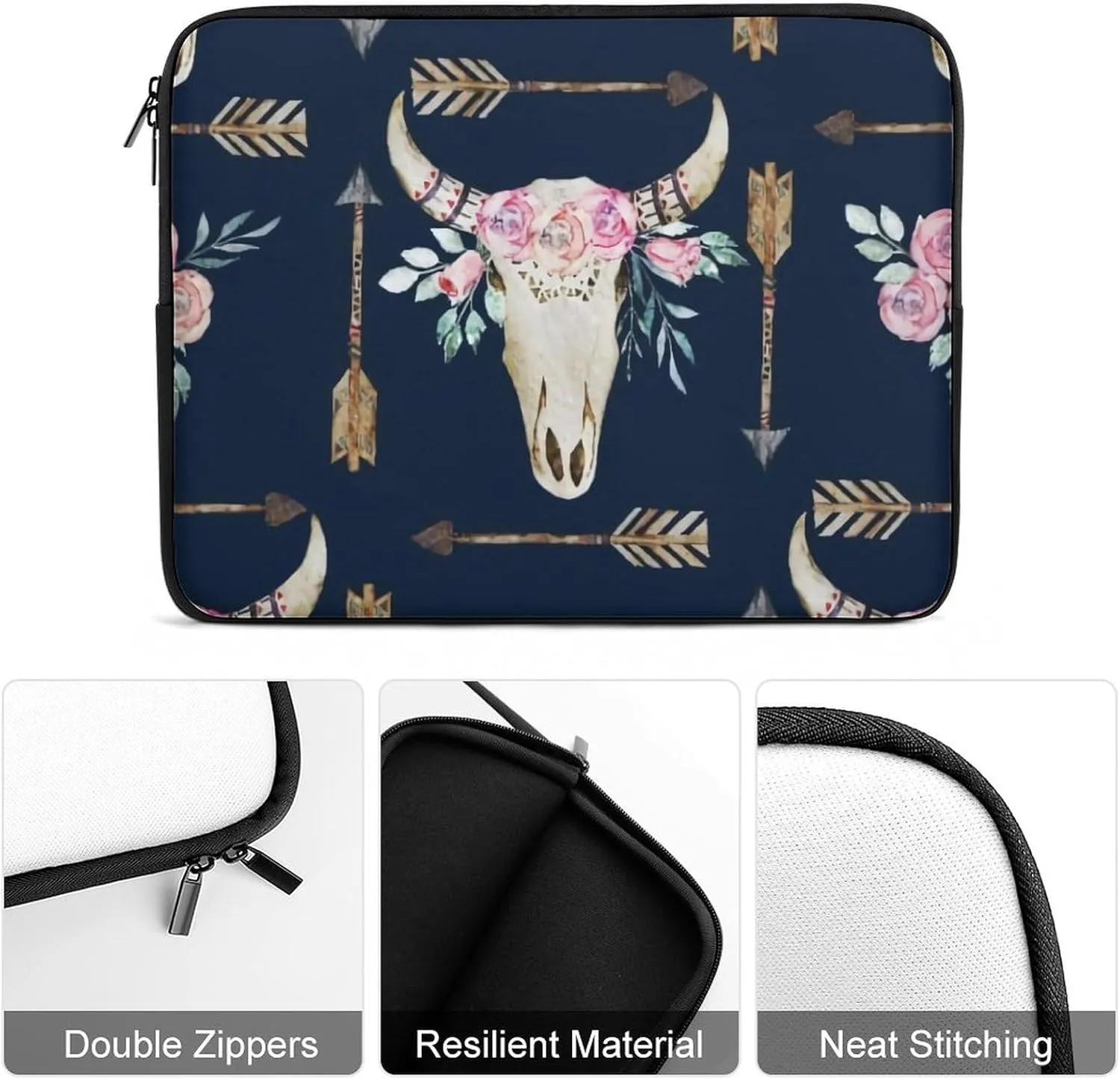 Colorful Print All Print Hands Free Withdrawal Laptop Bag Unisex