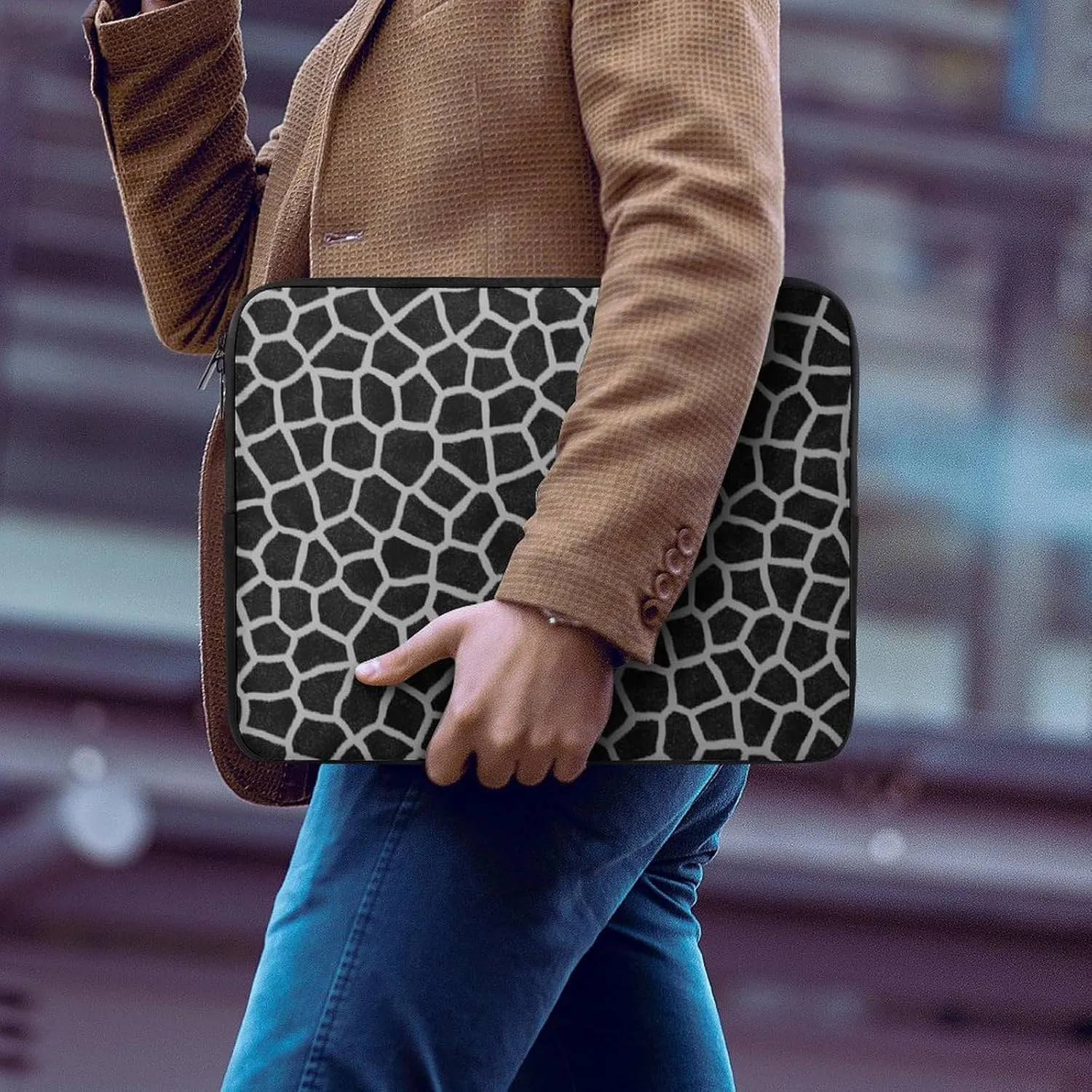 Colorful Print All Print Hands Free Withdrawal Laptop Bag Unisex