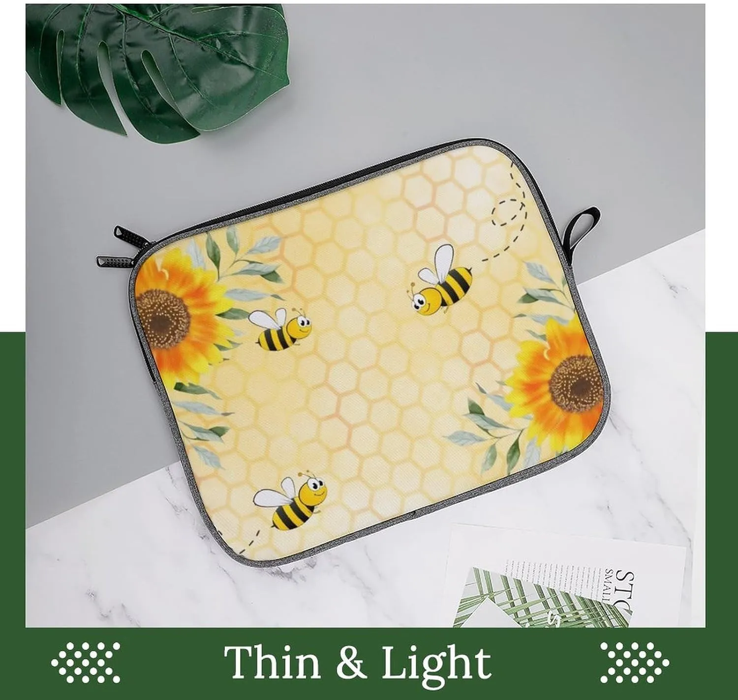 Colorful Print Large Capacity Portable Laptop Case Unisex