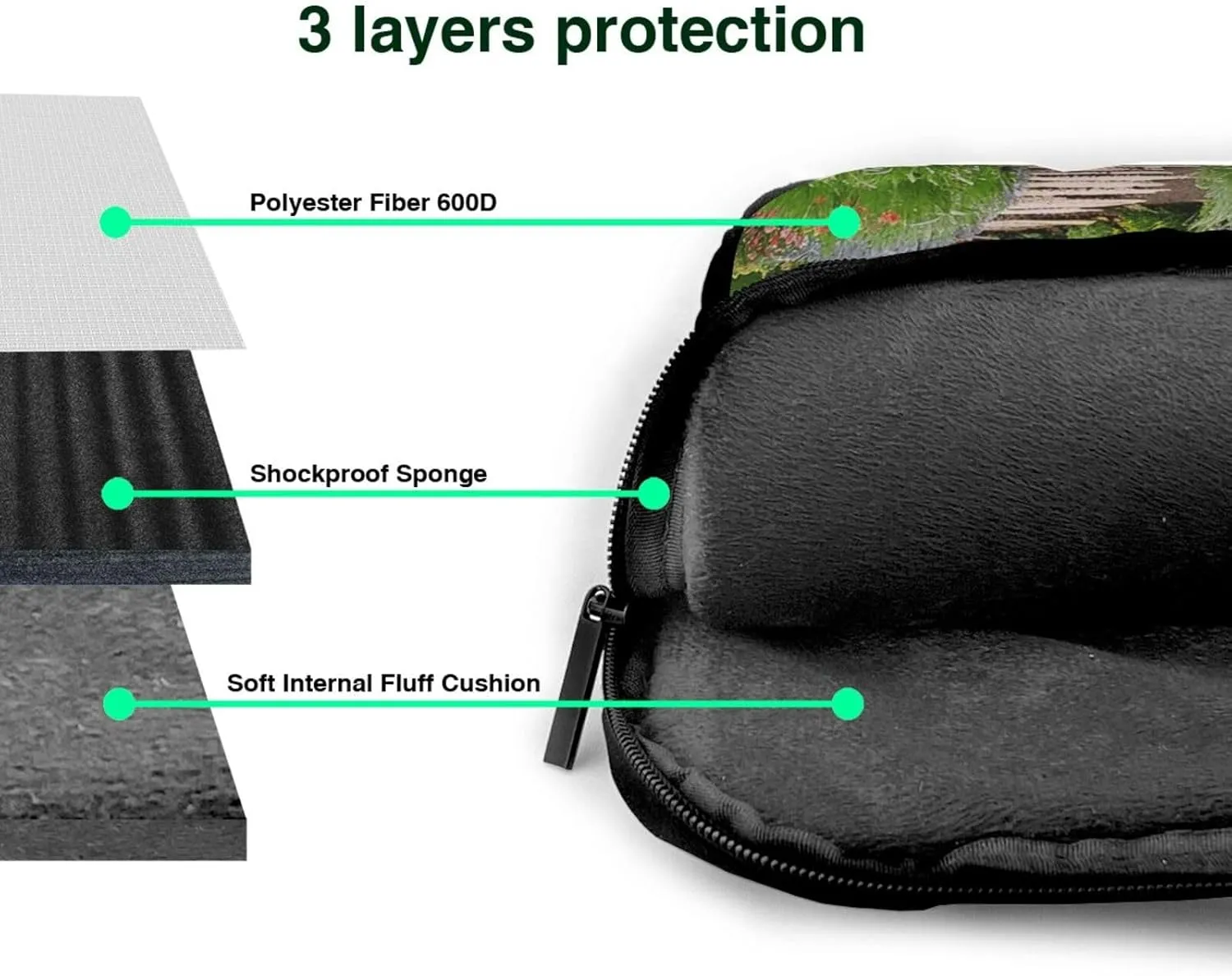 Colorful Retreats Print Laptop Bag, 13-15.6 inch Work Tote Briefcase Messenger Bag Gifts for Men Women
