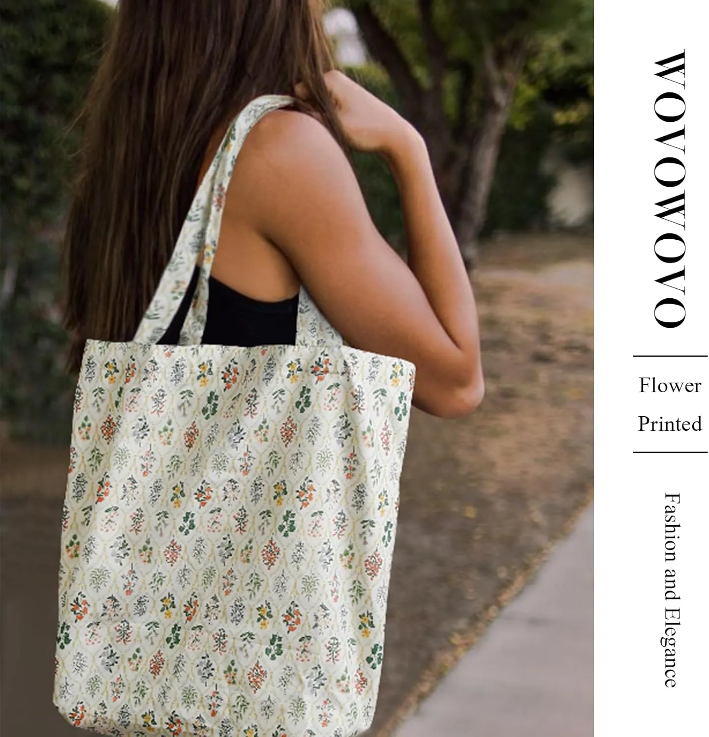 Corduroy Tote Bag for Women