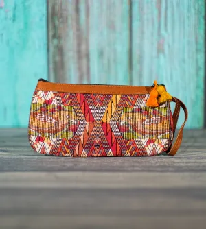 Cosita Hupil Wristlet Bag "Bird Song 3"