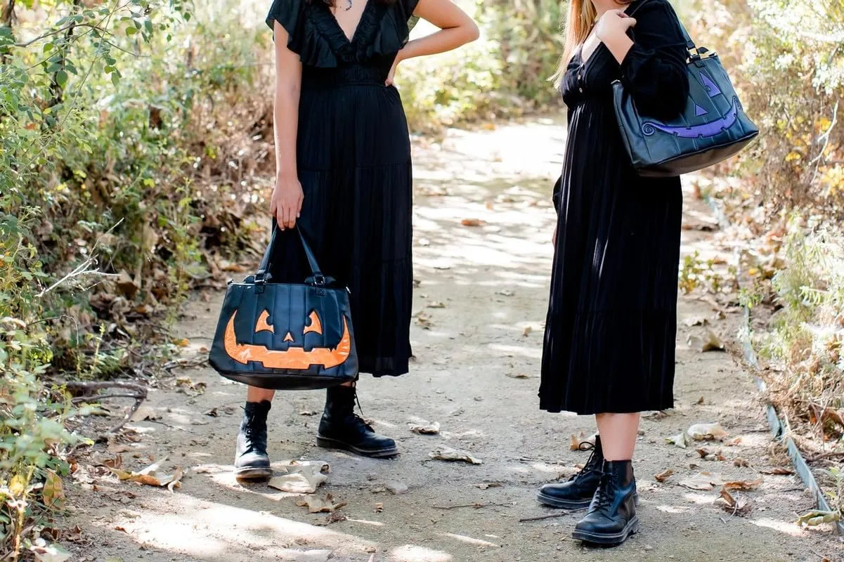 Cross Body Bag, Pumpkin Purse for Women