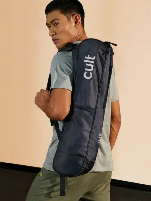 cult Yoga Bag Black Multi Utility Pockets