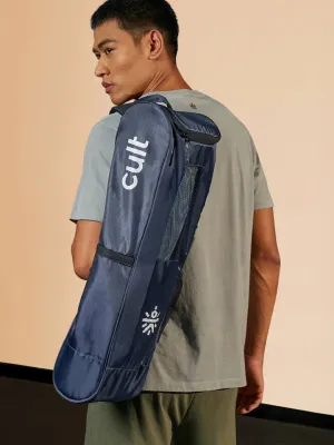 cult Yoga Bag Blue Multi Utility Pockets