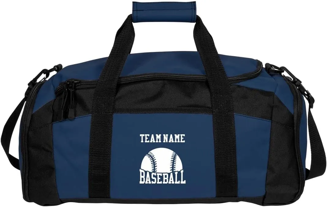 Custom Baseball Team Duffel Bag: Gym Duffel Bag