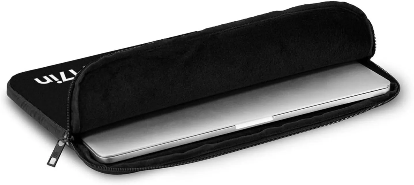 Custom Laptop Shoulder Bag with Your Photo/Text/Logo, Personalised Business Briefcase Protective Case Messenger Bag