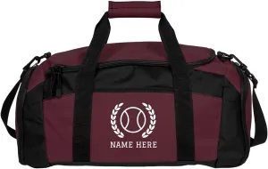 Custom Tennis Duffel Bag: Gym Duffel Bag