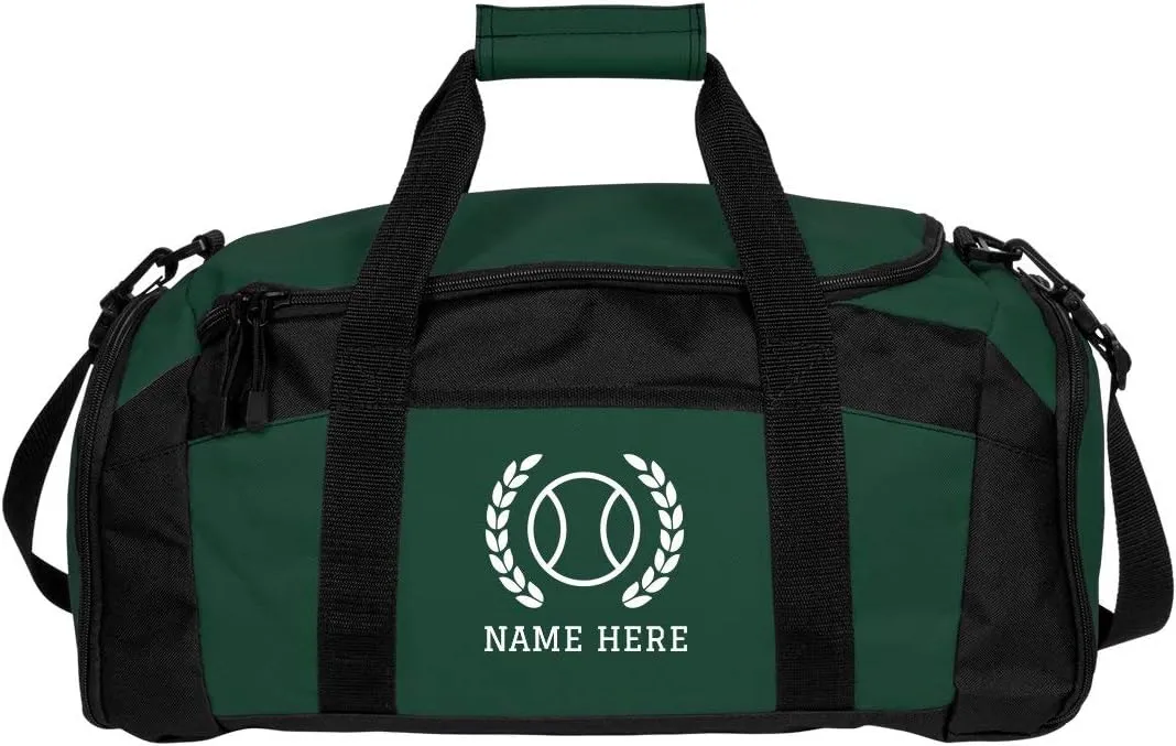 Custom Tennis Duffel Bag: Gym Duffel Bag