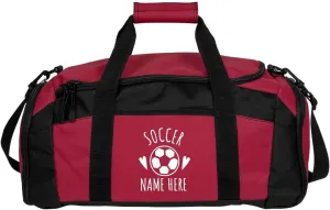 Custom Trendy Soccer Bag : Gym Duffel Bag