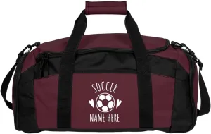 Custom Trendy Soccer Bag : Gym Duffel Bag