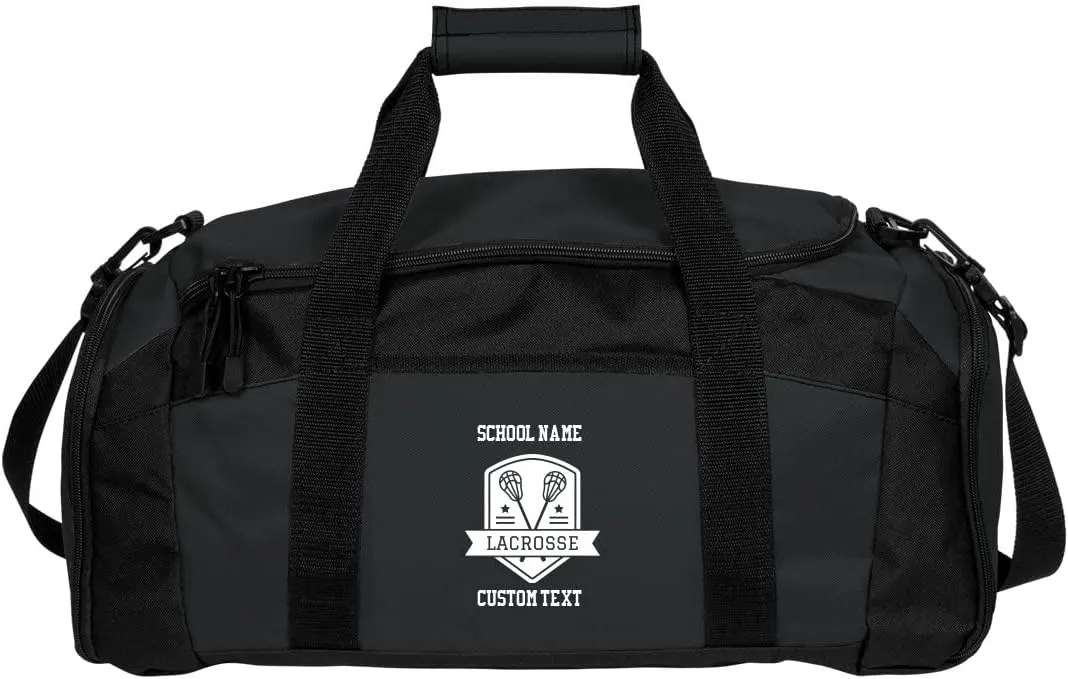 Customized Girl Lacrosse Team & School Sport Bag: Gym Duffel Bag