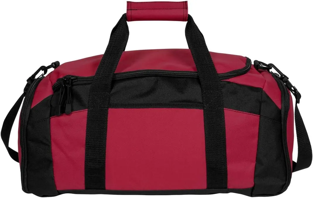 CUSTOMIZED GIRL Personalized Dance Duffel - Custom Name Dance Bag For Every Dancer - Your Moves, Your Bag, Red