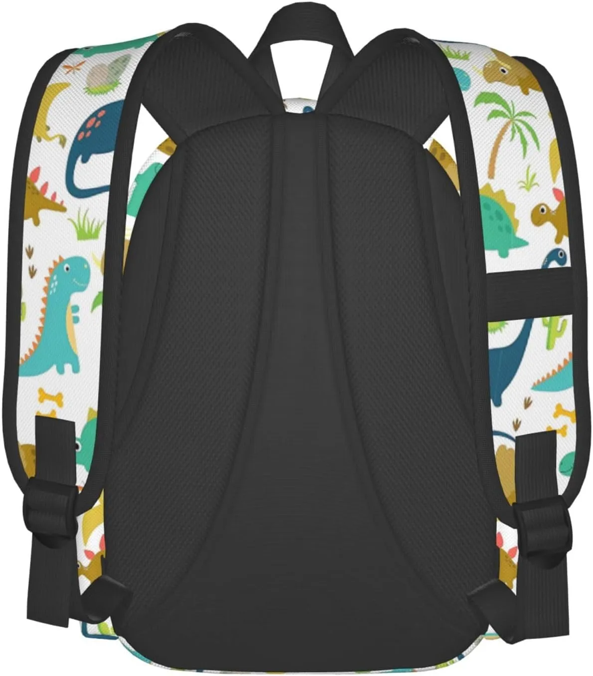 Cute Cartoon Dinosaur Laptop Backpack Shoulder Bag Laptop Pack Travel Backpacks Commuter Back Pack Casual Daypack Bags With Side Pockets