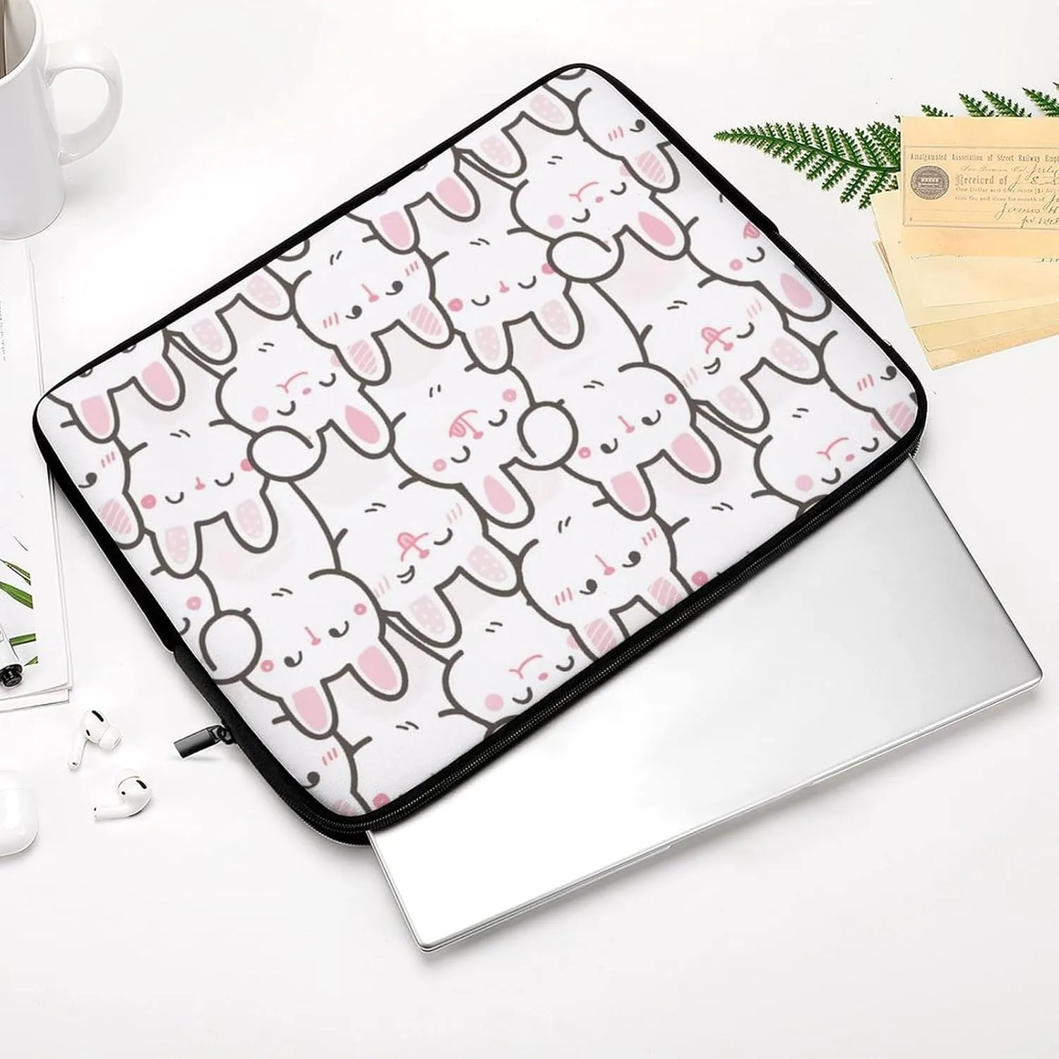 Dalmatian Print Fashion All Print Hands Free Withdrawal Laptop Bag Unisex