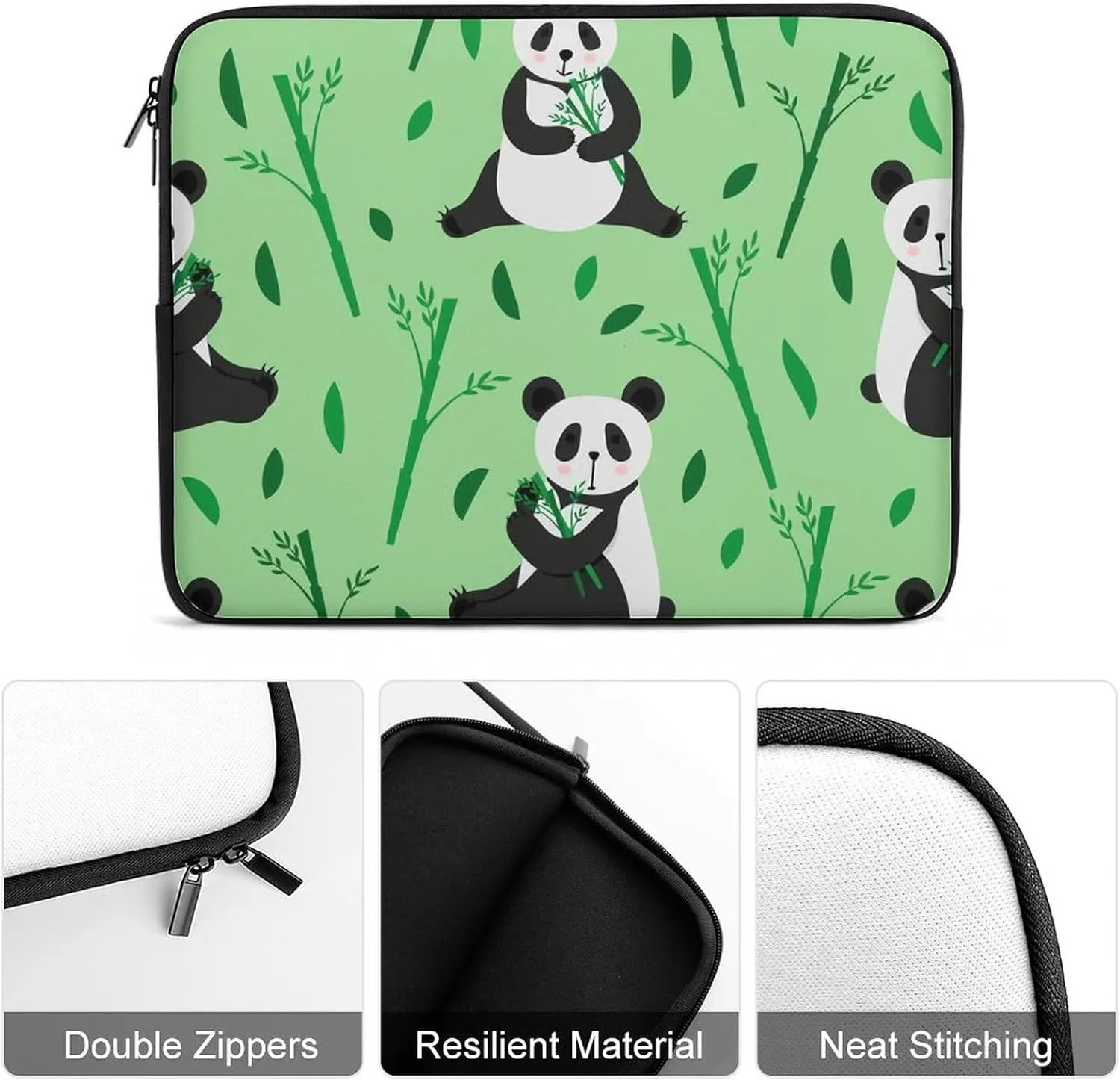 Dalmatian Print Fashion All Print Hands Free Withdrawal Laptop Bag Unisex