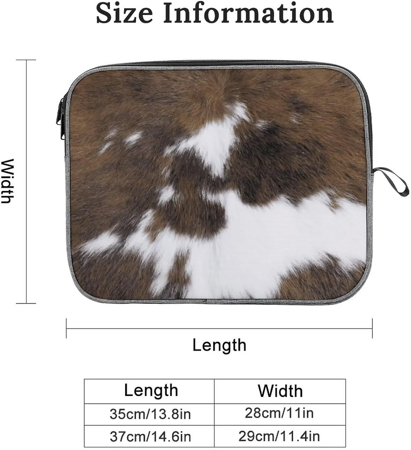 Dalmatian Print Fashion Large Capacity Portable Laptop Case Unisex