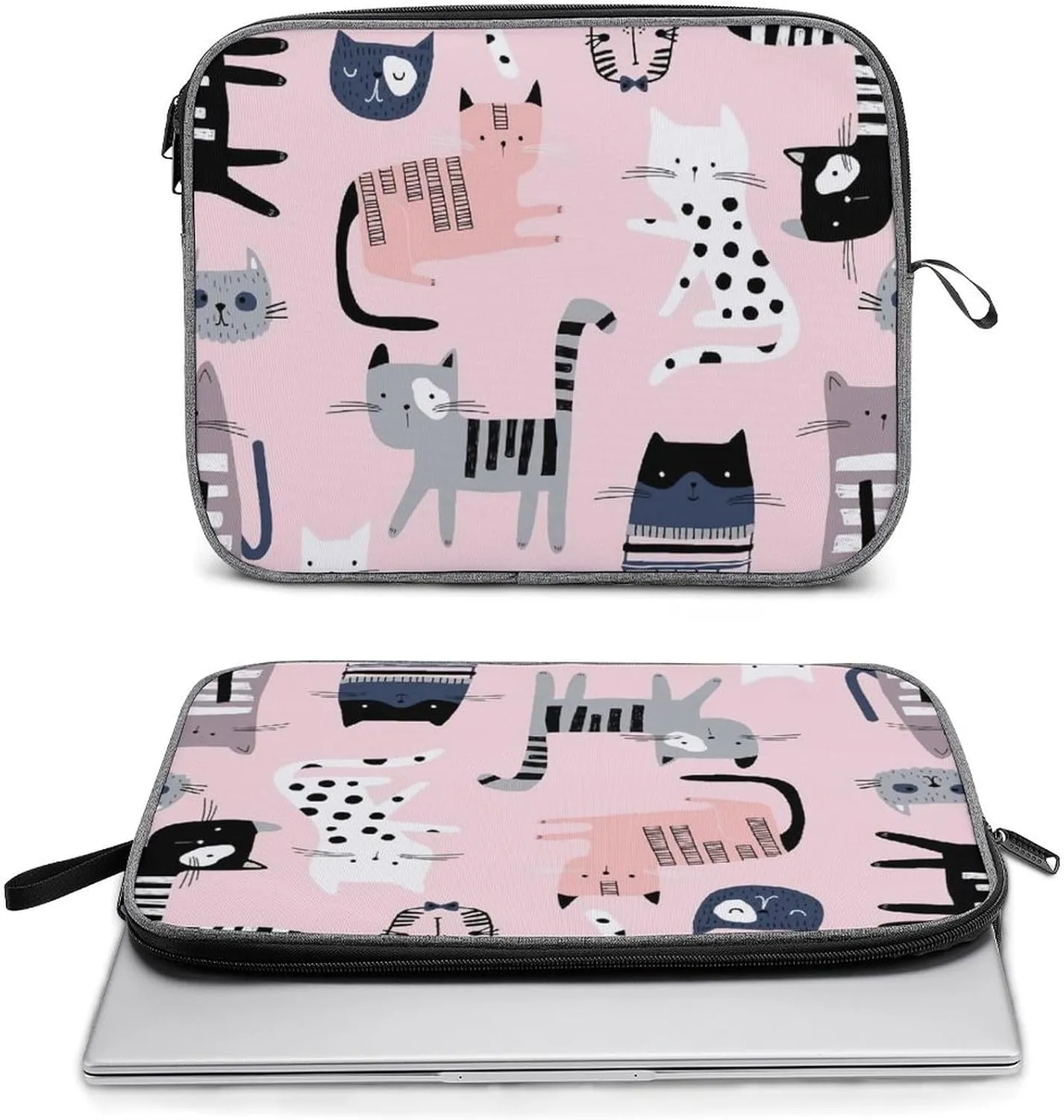 Dalmatian Print Fashion Large Capacity Portable Laptop Case Unisex