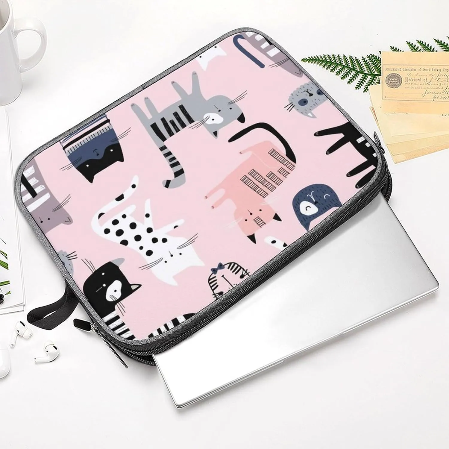 Dalmatian Print Fashion Large Capacity Portable Laptop Case Unisex