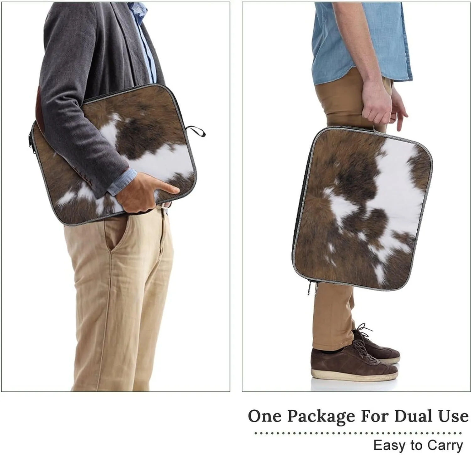 Dalmatian Print Fashion Large Capacity Portable Laptop Case Unisex
