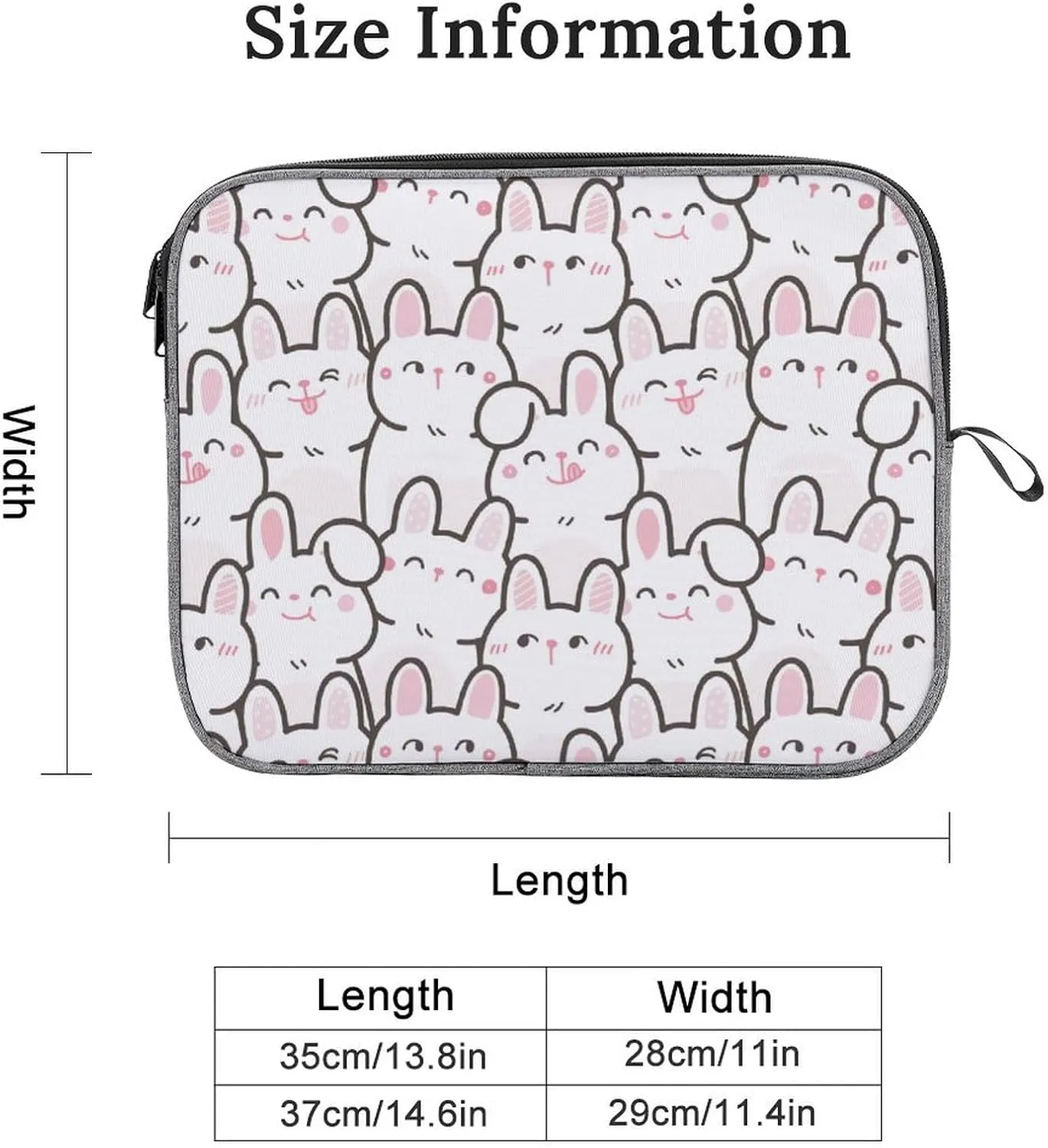 Dalmatian Print Fashion Large Capacity Portable Laptop Case Unisex