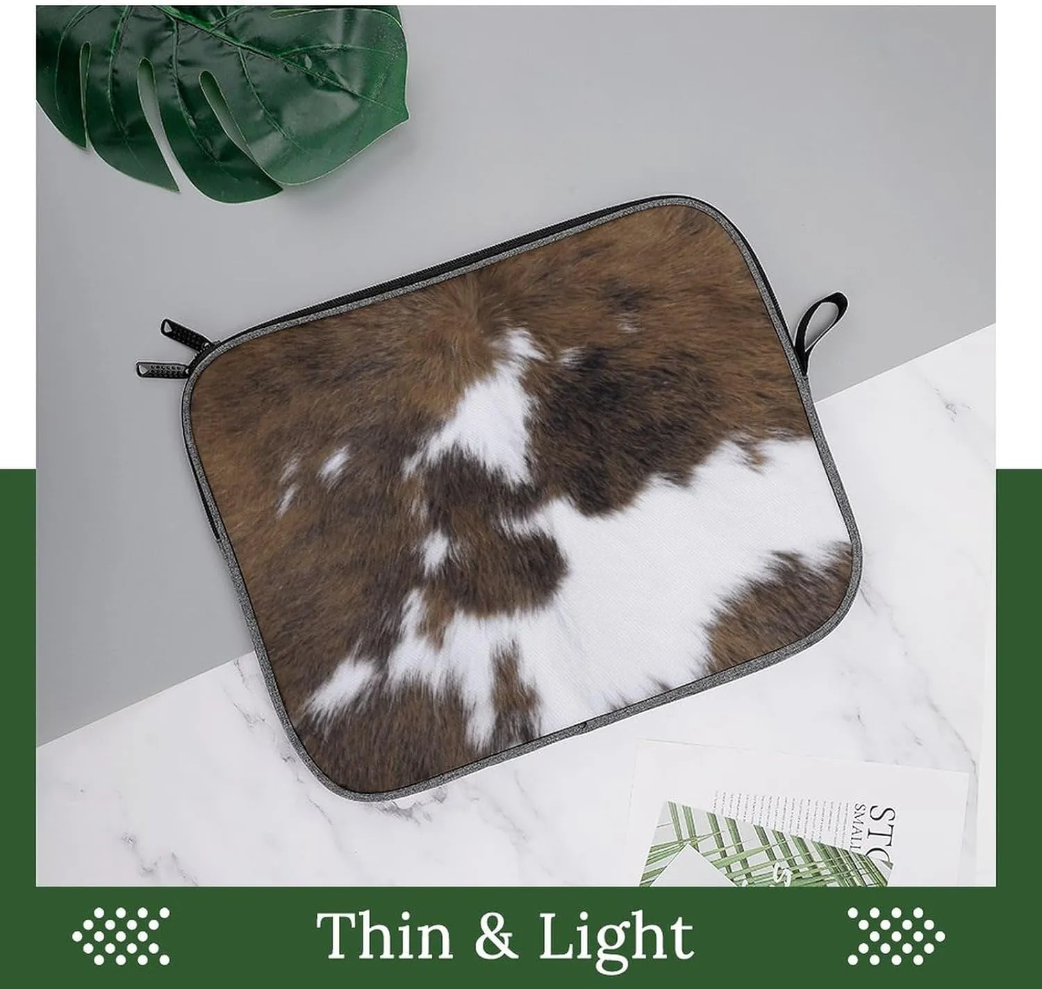 Dalmatian Print Fashion Large Capacity Portable Laptop Case Unisex
