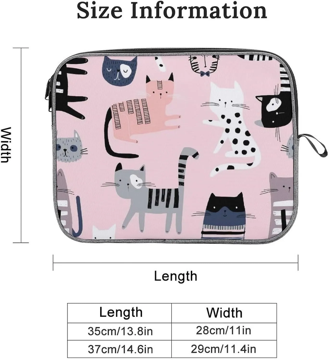 Dalmatian Print Fashion Large Capacity Portable Laptop Case Unisex