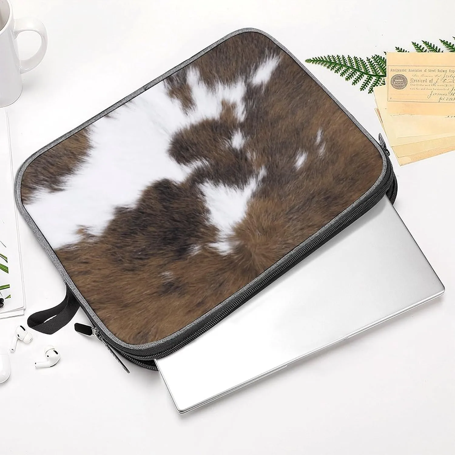 Dalmatian Print Fashion Large Capacity Portable Laptop Case Unisex