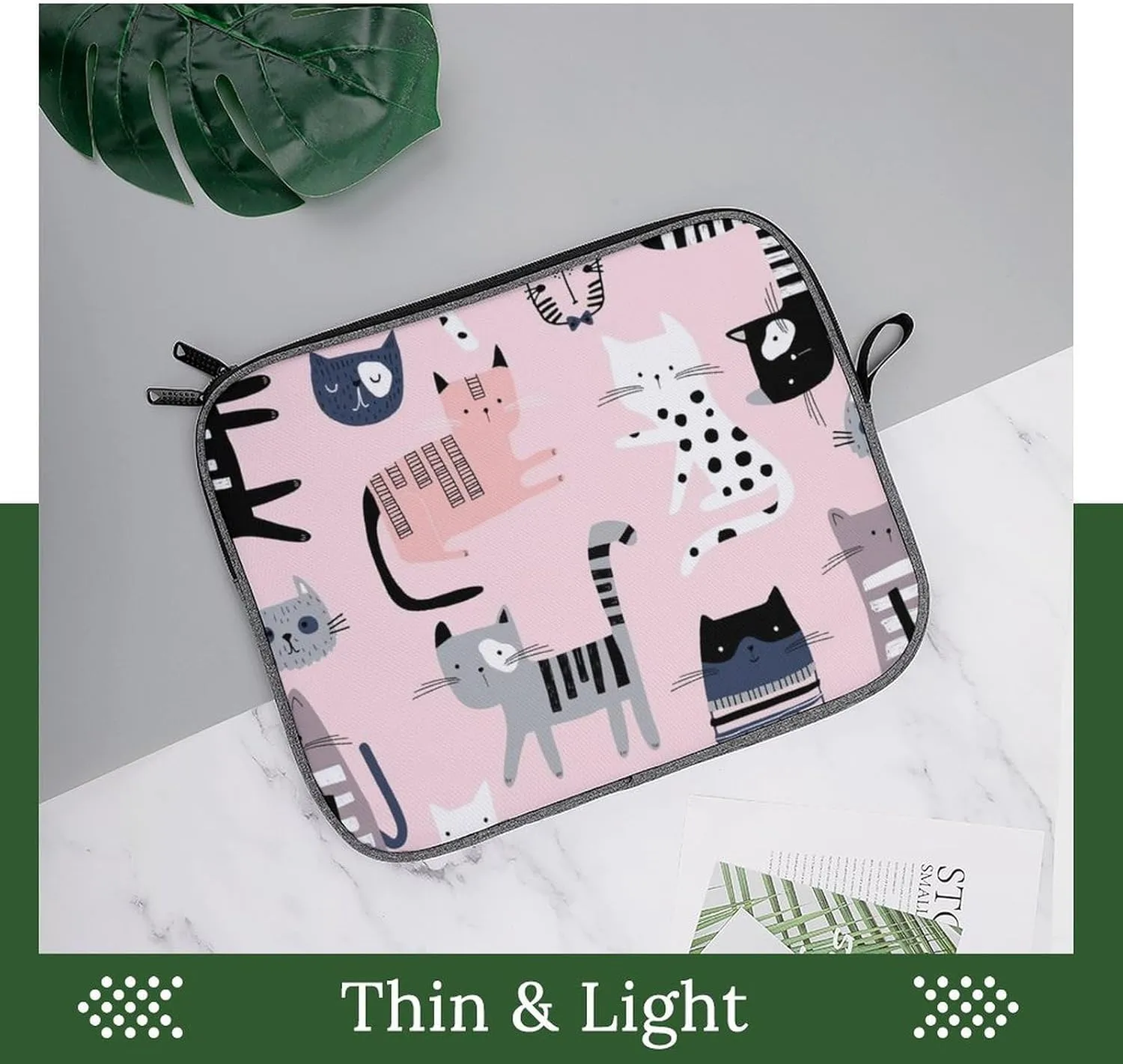 Dalmatian Print Fashion Large Capacity Portable Laptop Case Unisex