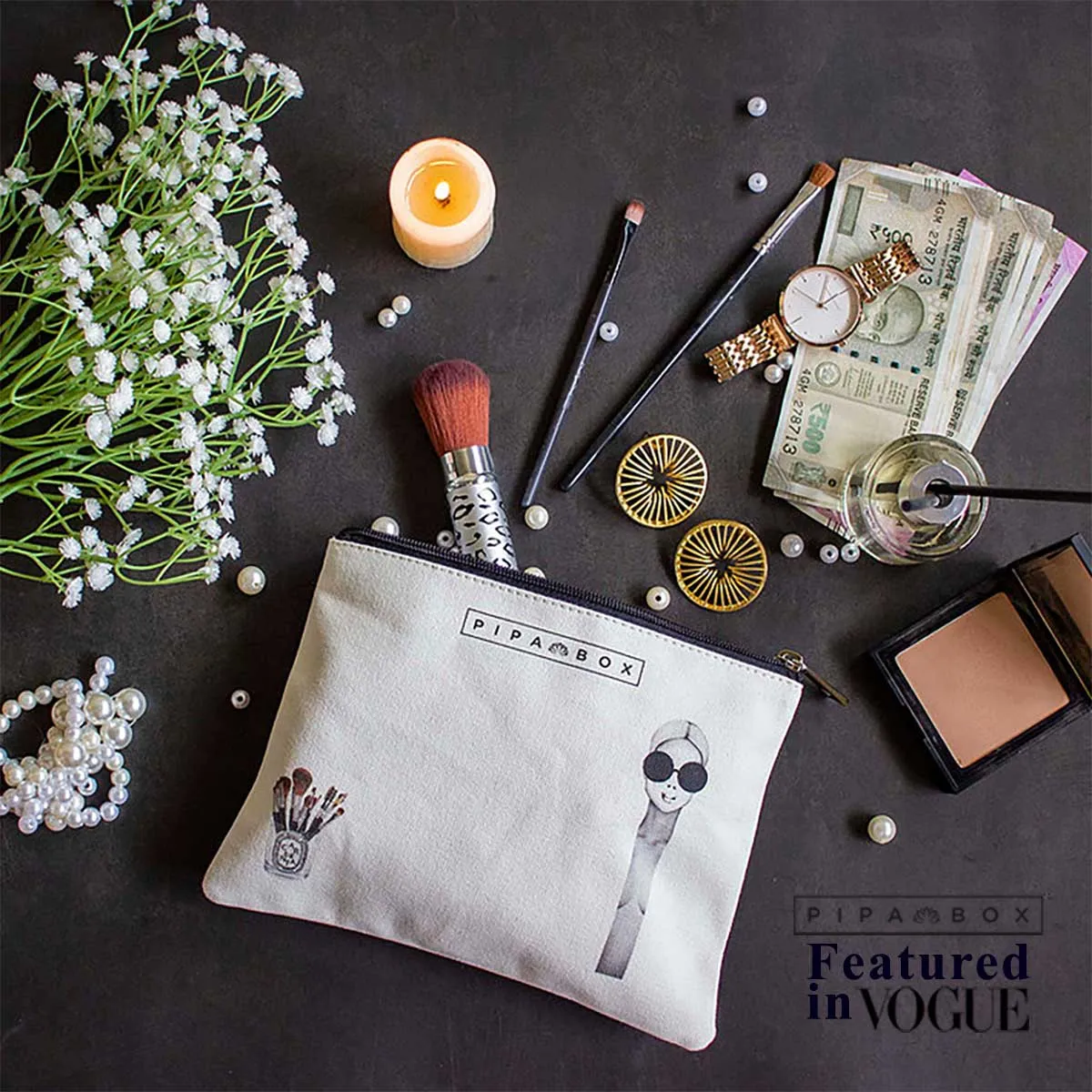 De Soleil - Canvas Pouch