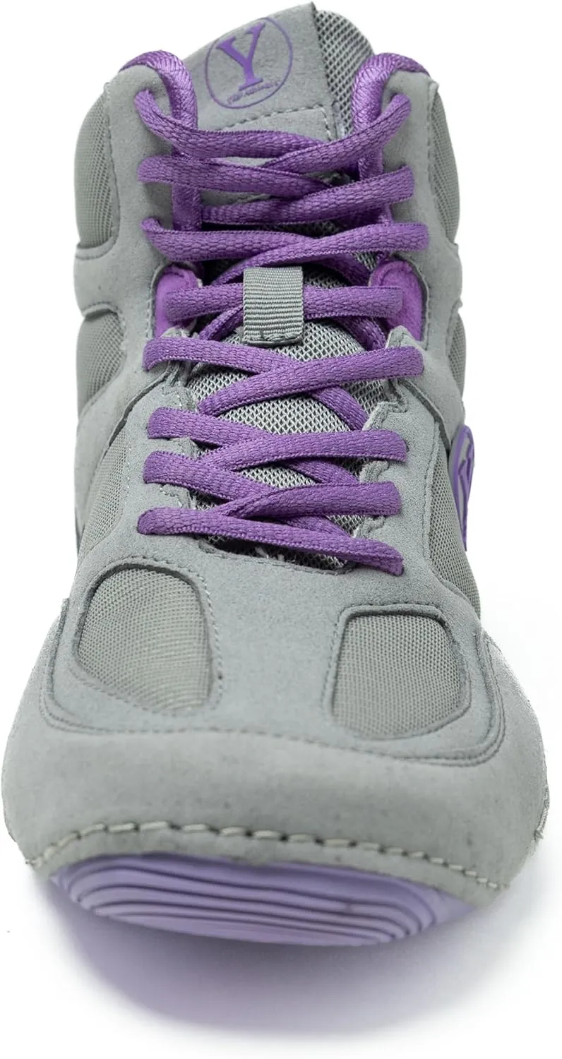 Defiant2 Women’s Wrestling Shoes, 100% Anti-Slip Rubber Sole, Lightweight Boxing Shoes for Women, Durable MMA, Powerlifting, Weightlifting Shoes - Women’s Sizes