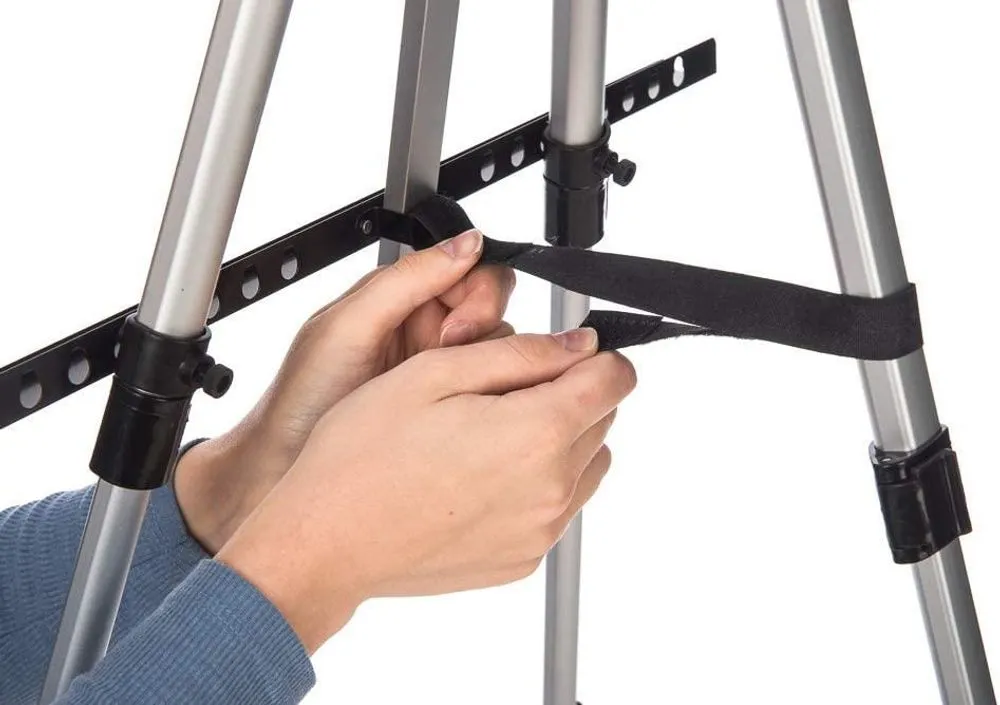 Deluxe Artist 135 cm Portable Field Easel Aluminium Fold-able Easel with Free Carrier Bag