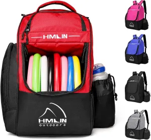 Disc Golf Bag | Disc Golf Starter Set | Disc Golf Backpack Lightweight | Frisbee Golf Discs Bag | Disc Golf Bags For Men| 20 Disc Capacity | 8 Pockets