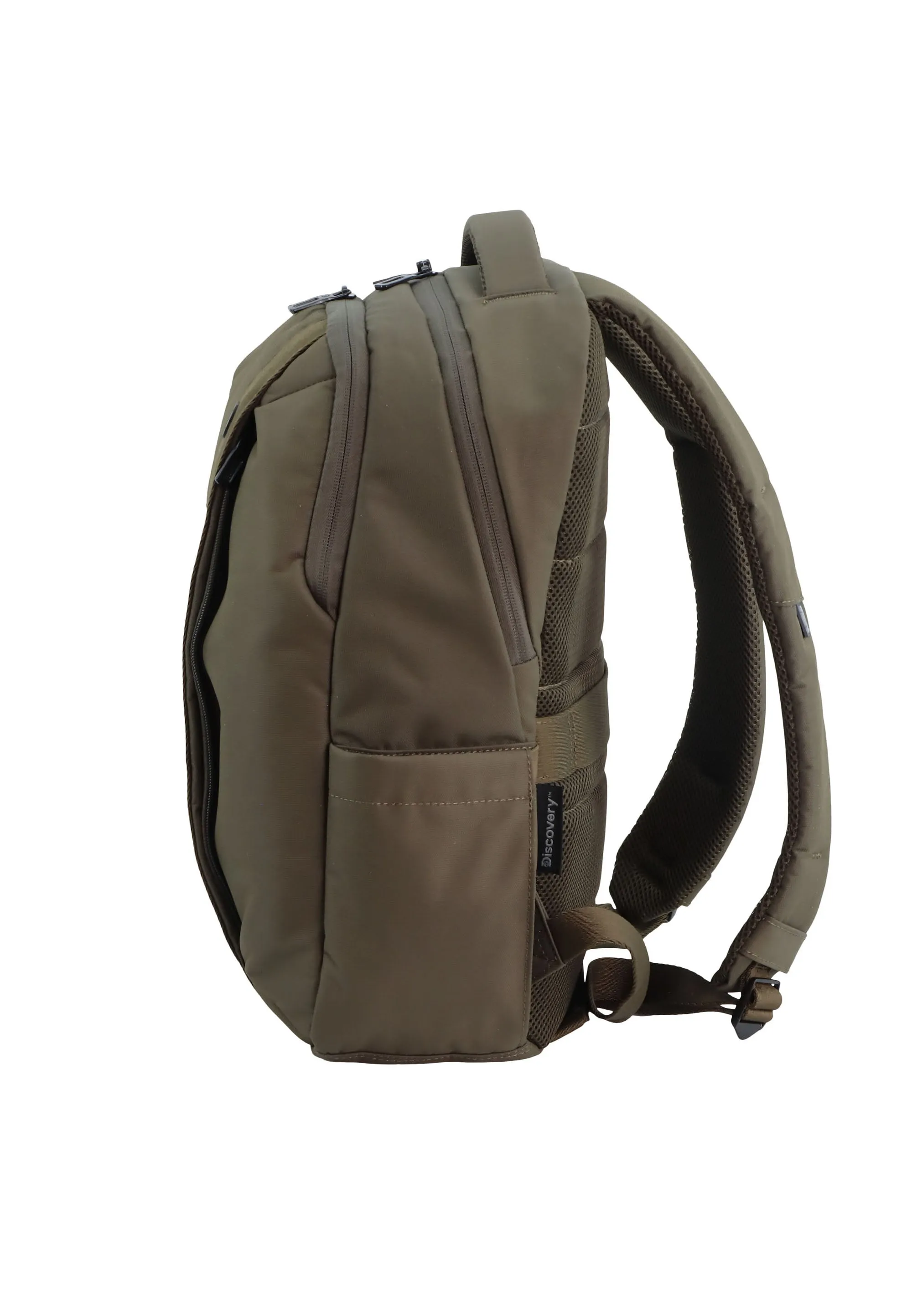 Discovery Downtown Laptop Backpack | School Backpack - D00941 Khaki