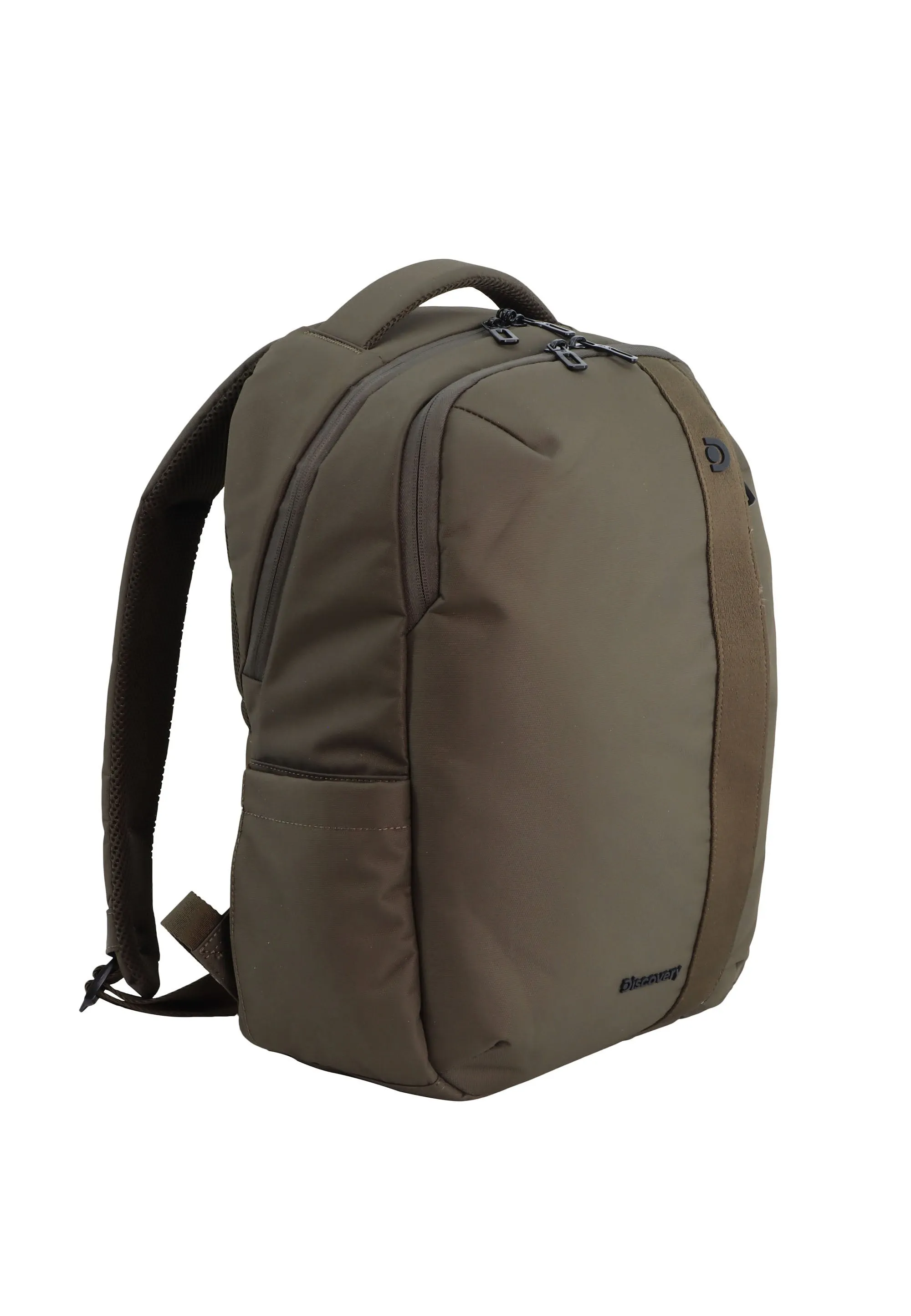 Discovery Downtown Laptop Backpack | School Backpack - D00941 Khaki