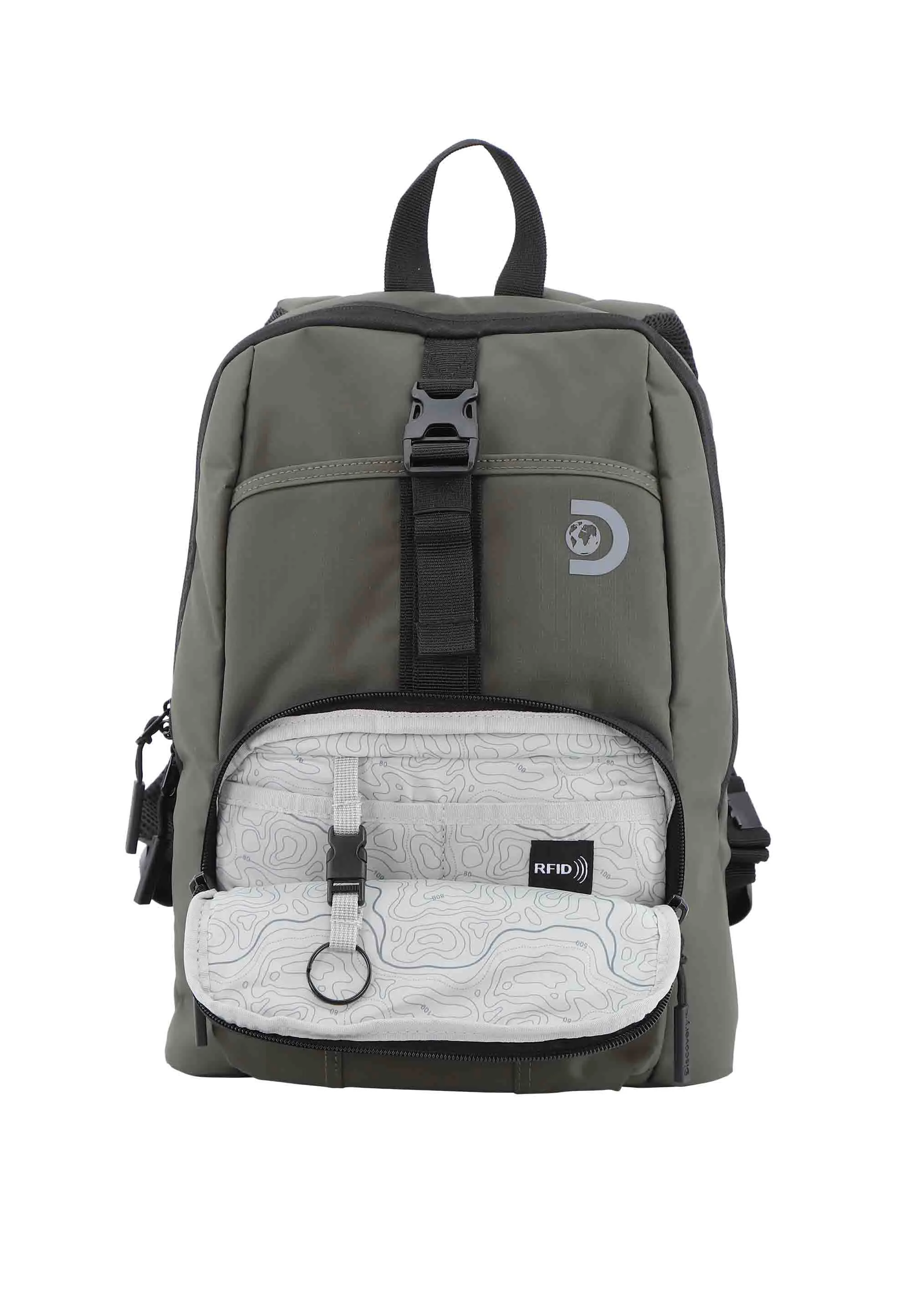 Discovery Shield Laptop Backpack  / School Backpack D00110 Khaki