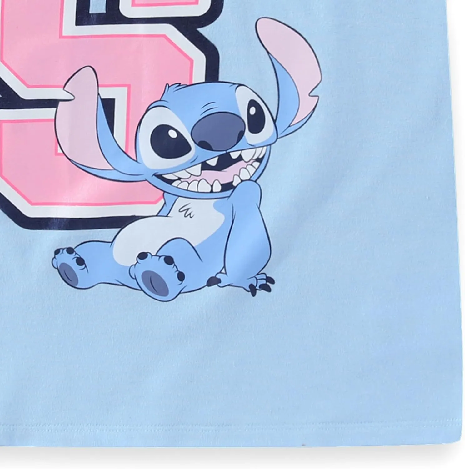 Disney Lilo & Stitch Girls Short Sleeve T-Shirt for Big Kids