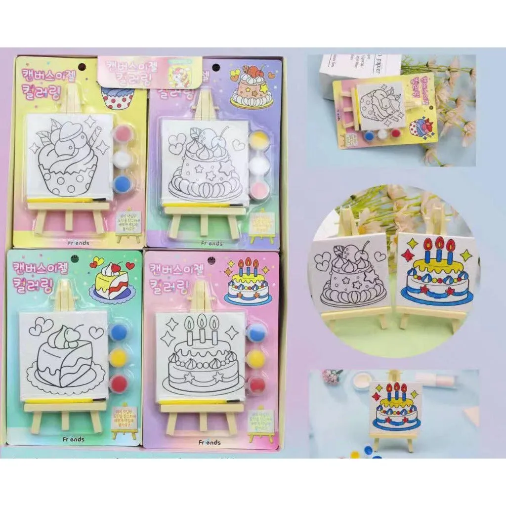 DIY Mini Canvas Painting Kit