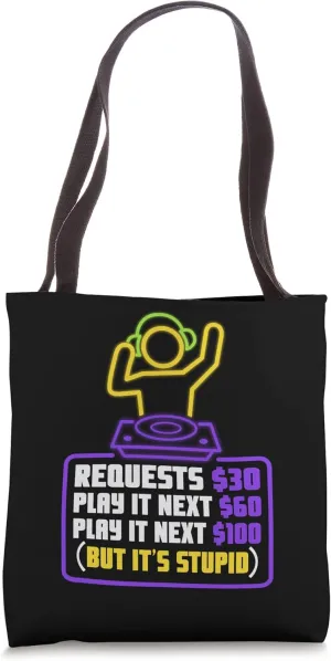 DJ Request Tote Bag