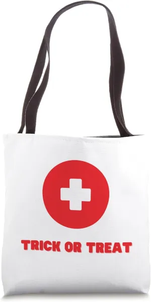 Doctor Trick or Treat Bag, Nurse Tote Bag