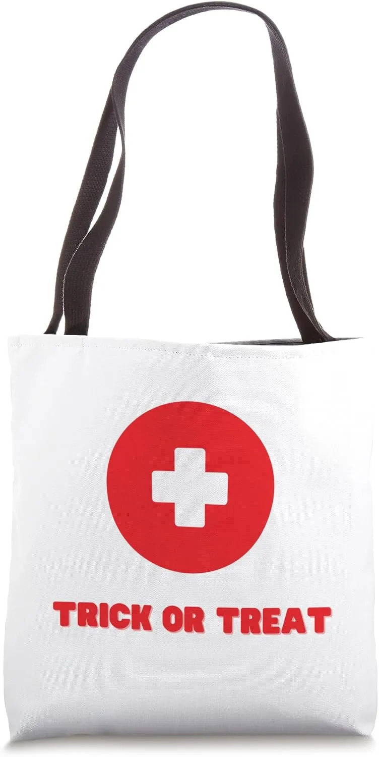 Doctor Trick or Treat Bag, Nurse Tote Bag