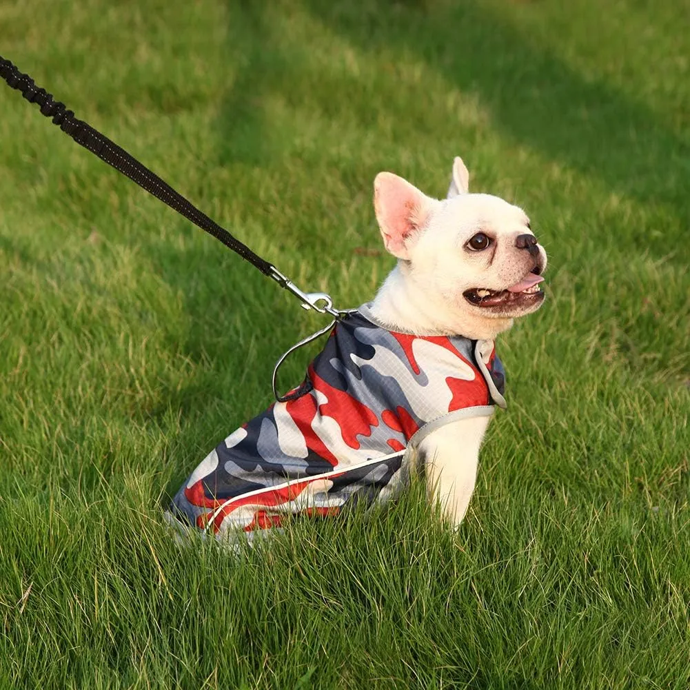 Dog Anxiety Jacket- Keep Calmig Vest Reflective Thunder Coat with D-Ring and Training Handle for Small Medium Large Dogs,Camouflage