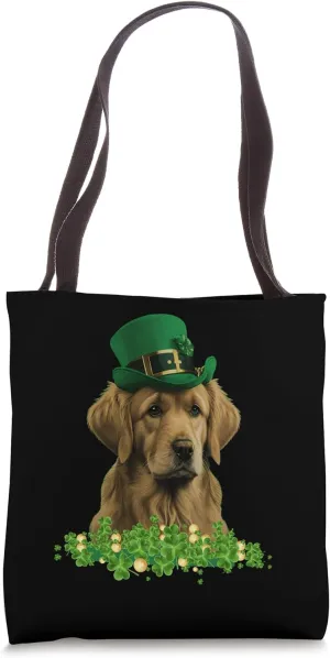 Dog Leprechaun St Patricks Day ,Funny st pattys dog lovers Tote Bag