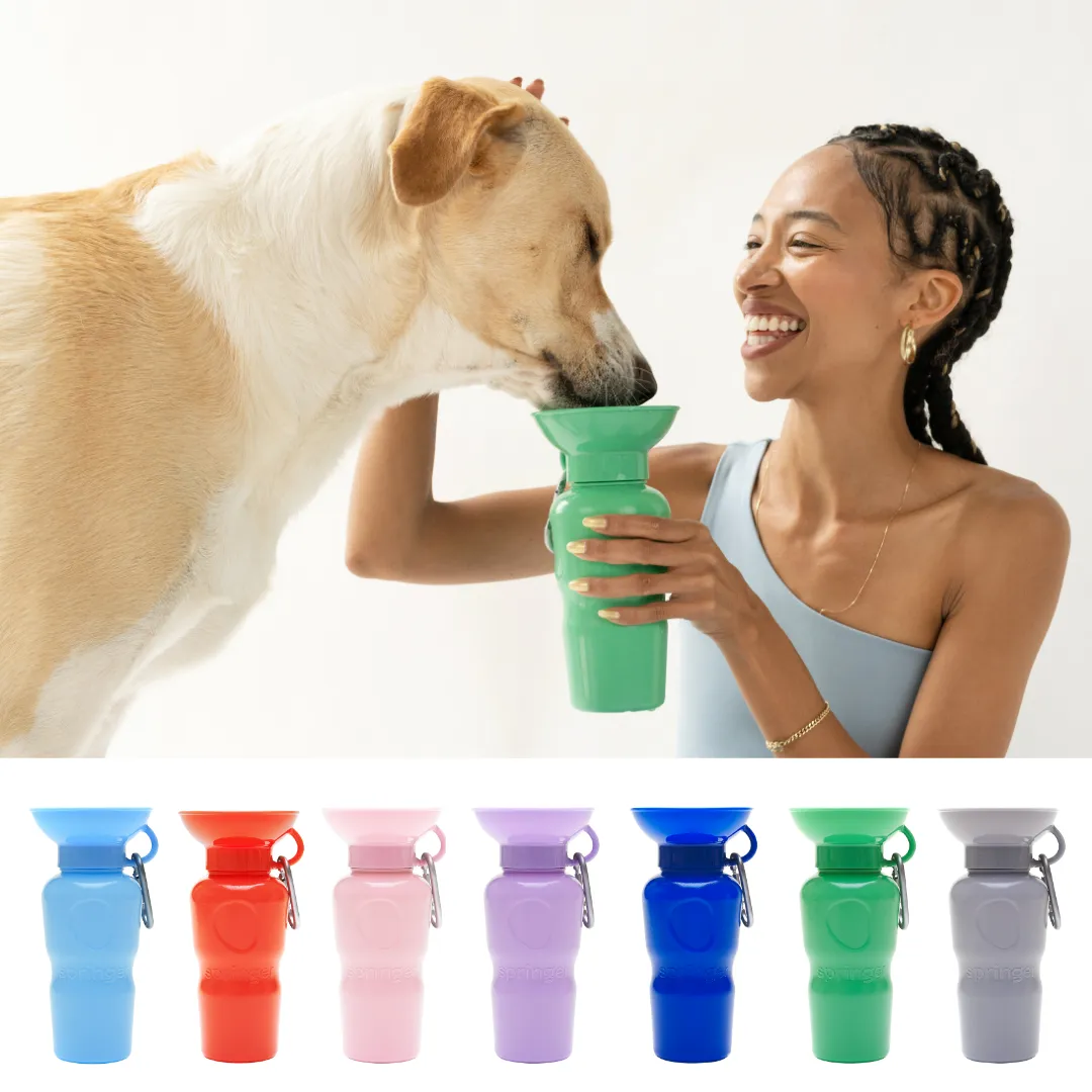 Dog Travel Water Bottle, 22oz, Classic