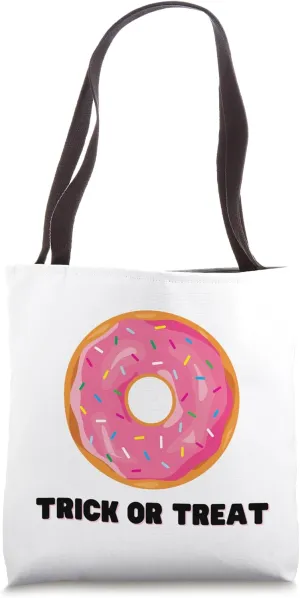 Donut Trick or Treat Bag Tote Bag