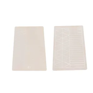 Double Sided 2D Eyebrow and Ombre Latex Practise Mat